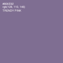 #806E92 - Trendy Pink Color Image