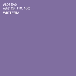 #806EA0 - Wisteria Color Image