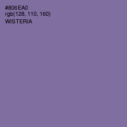 #806EA0 - Wisteria Color Image