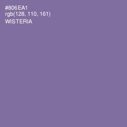 #806EA1 - Wisteria Color Image