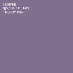#806F8E - Trendy Pink Color Image