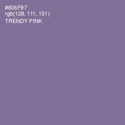 #806F97 - Trendy Pink Color Image