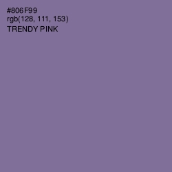 #806F99 - Trendy Pink Color Image