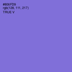 #806FD9 - True V Color Image