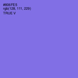 #806FE5 - True V Color Image