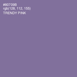 #80709B - Trendy Pink Color Image