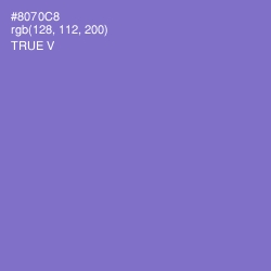 #8070C8 - True V Color Image