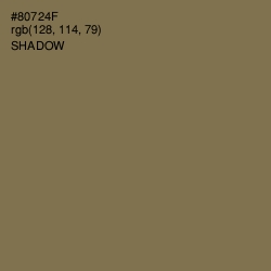 #80724F - Shadow Color Image