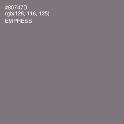 #80747D - Empress Color Image