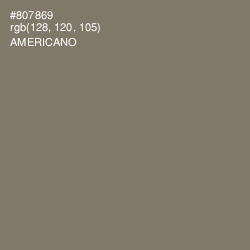 #807869 - Americano Color Image
