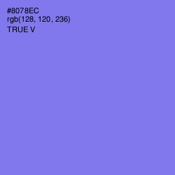 #8078EC - True V Color Image