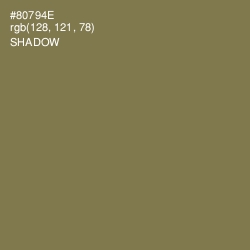 #80794E - Shadow Color Image
