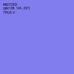 #807CED - True V Color Image