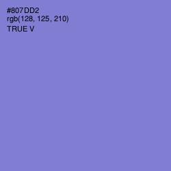 #807DD2 - True V Color Image