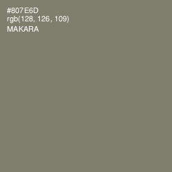 #807E6D - Makara Color Image