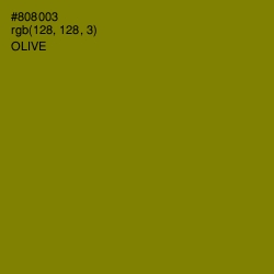 #808003 - Olive Color Image