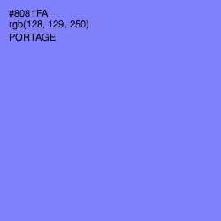 #8081FA - Portage Color Image