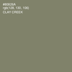 #80826A - Clay Creek Color Image