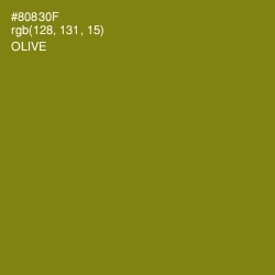 #80830F - Olive Color Image