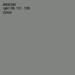 #808380 - Gray Color Image