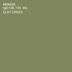 #80865E - Clay Creek Color Image