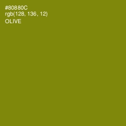 #80880C - Olive Color Image