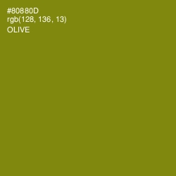 #80880D - Olive Color Image