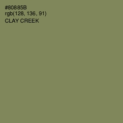 #80885B - Clay Creek Color Image