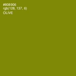 #808906 - Olive Color Image