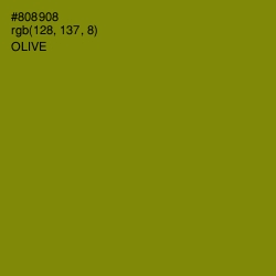 #808908 - Olive Color Image