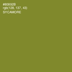 #80892B - Sycamore Color Image