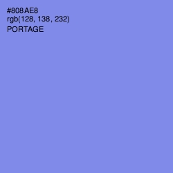 #808AE8 - Portage Color Image