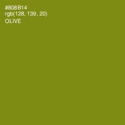 #808B14 - Olive Color Image