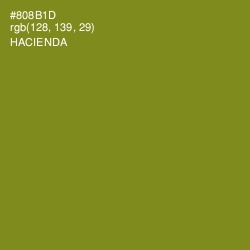 #808B1D - Hacienda Color Image