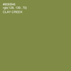 #808B46 - Clay Creek Color Image