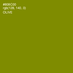 #808C00 - Olive Color Image