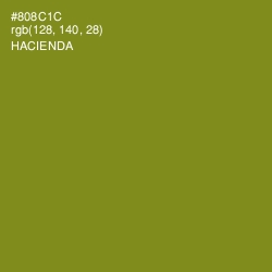 #808C1C - Hacienda Color Image