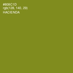 #808C1D - Hacienda Color Image