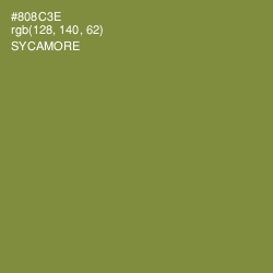 #808C3E - Sycamore Color Image