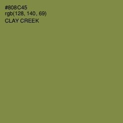 #808C45 - Clay Creek Color Image