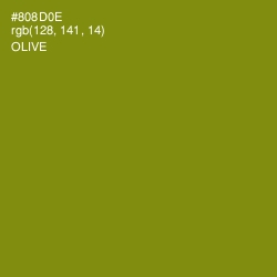 #808D0E - Olive Color Image