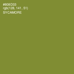 #808D33 - Sycamore Color Image