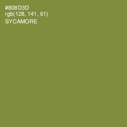 #808D3D - Sycamore Color Image