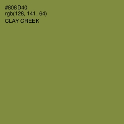 #808D40 - Clay Creek Color Image