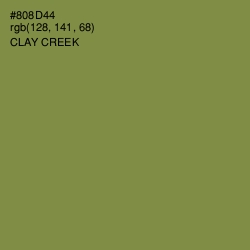 #808D44 - Clay Creek Color Image