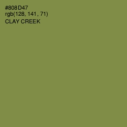 #808D47 - Clay Creek Color Image