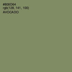 #808D64 - Avocado Color Image