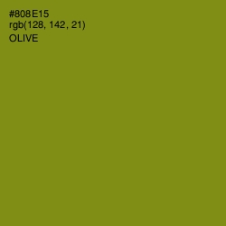 #808E15 - Olive Color Image