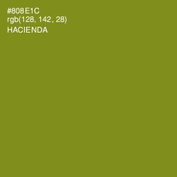 #808E1C - Hacienda Color Image