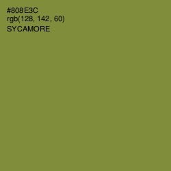 #808E3C - Sycamore Color Image